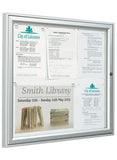 Exterior Weatherproof Tradition Wall Mounted Noticeboard