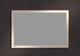 Pitts Presentation Agua Linetta Anti Microbial Noticeboard Aluminium Frame