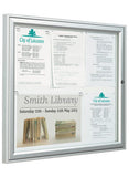 Exterior Weatherproof Tradition Wall Mounted Noticeboard