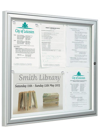 Exterior Weatherproof Tradition Wall Mounted Noticeboard