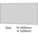 Pitts Premier Felt Noticeboard with a Wooden Frame
