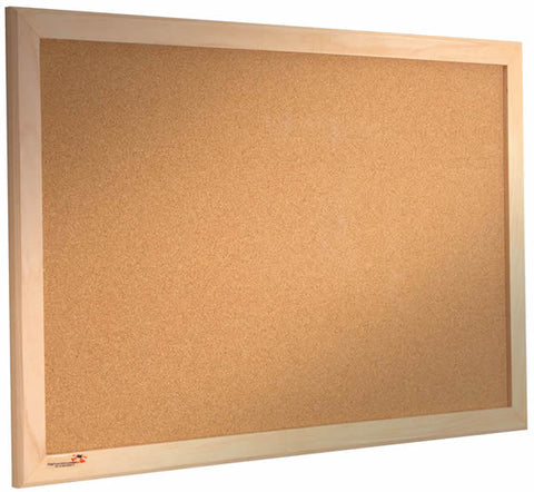 Cork Noticeboard Wooden Frame