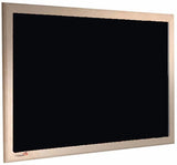 Black with Wooden Frame
