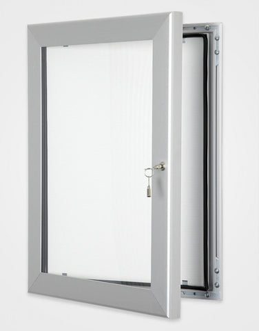 External Lockable Board with waterproof seal for outdoor or indoor use