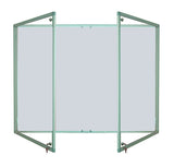 Tamperproof Noticeboard Cara Glass